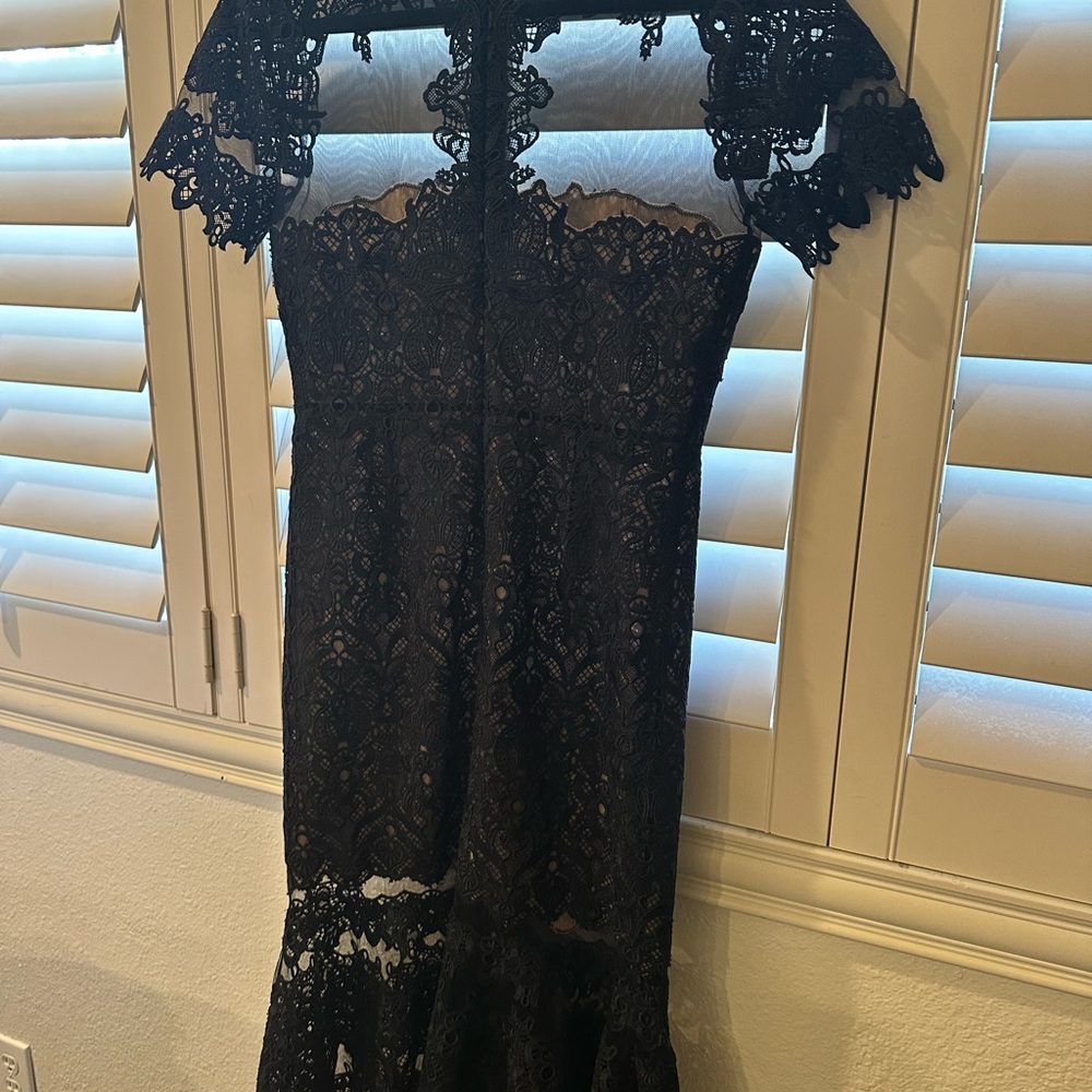 Johnathan Simkhai gorgeous black lace dress